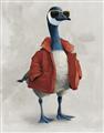 Picture of Cool Goose _GroupedProduct_Rectangle_Portrait_Unframed_Print_Only_