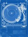 Picture of Blue Print Vinyl II _GroupedProduct_Rectangle_Portrait_Photography _GroupedProduct_Rectangle_Portrait_Unframed_Print_Only_