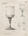 Picture of Sketch of a Wine Glass _GroupedProduct_Rectangle_Portrait_Unframed_Print_Only_