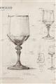 Picture of Sketch of a Wine Glass _GroupedProduct_Rectangle_Portrait_Unframed_Print_Only_