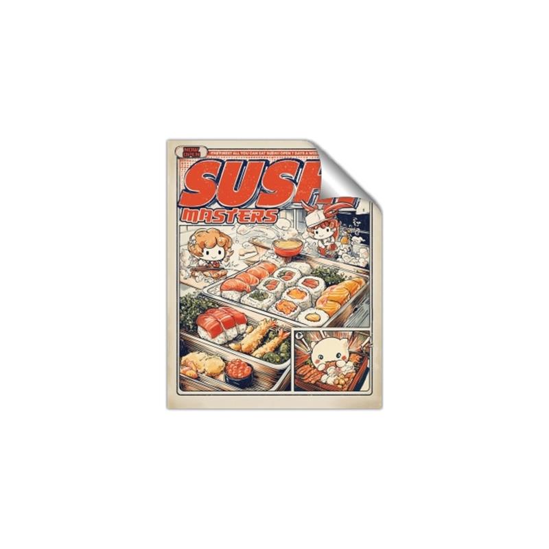 Picture of Nigiri Nights _GroupedProduct_Rectangle_Portrait_Unframed_Print_Only_