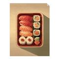Picture of Bento Box _GroupedProduct_Rectangle_Portrait_Unframed_Print_Only_