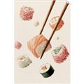 Picture of Sushi Situation _GroupedProduct_Rectangle_Portrait_Unframed_Print_Only_