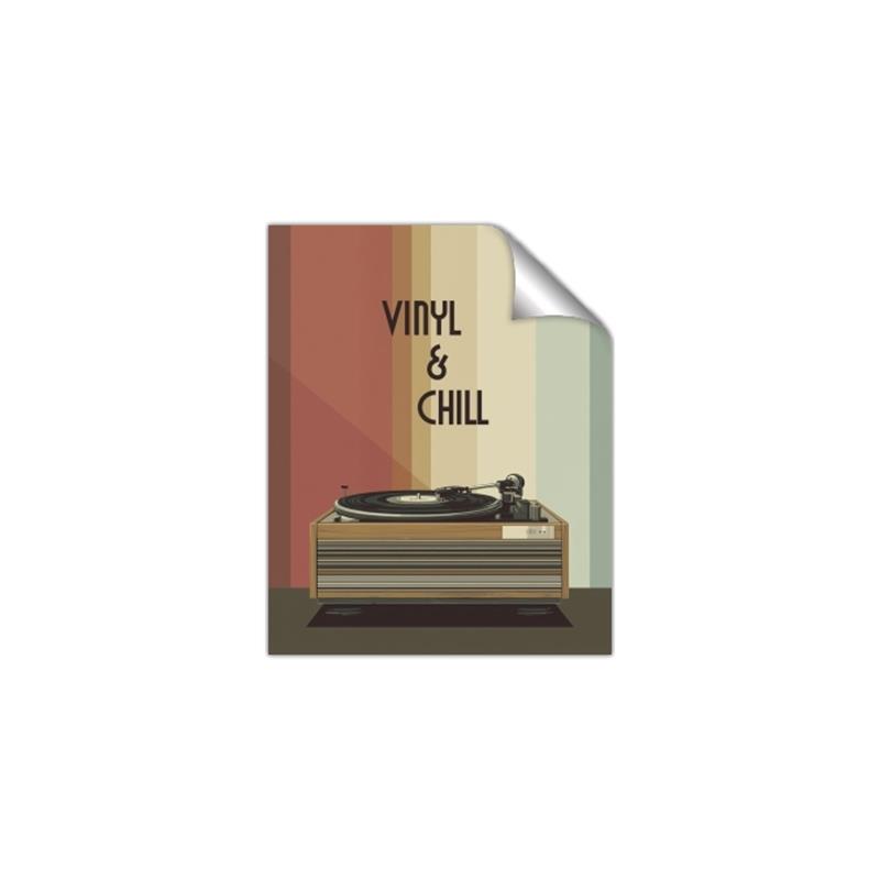 Picture of Vinyl and Chill _GroupedProduct_Rectangle_Portrait_Unframed_Print_Only_