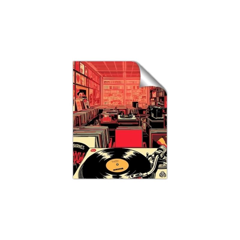 Picture of Spin City Classics _GroupedProduct_Rectangle_Portrait_Unframed_Print_Only_