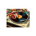 Picture of Disk Jockey  _GroupedProduct_Rectangle_Landscape_Unframed_Print_Only_