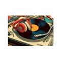 Picture of Disk Jockey  _GroupedProduct_Rectangle_Landscape_Unframed_Print_Only_