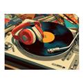 Picture of Disk Jockey  _GroupedProduct_Rectangle_Landscape_Unframed_Print_Only_