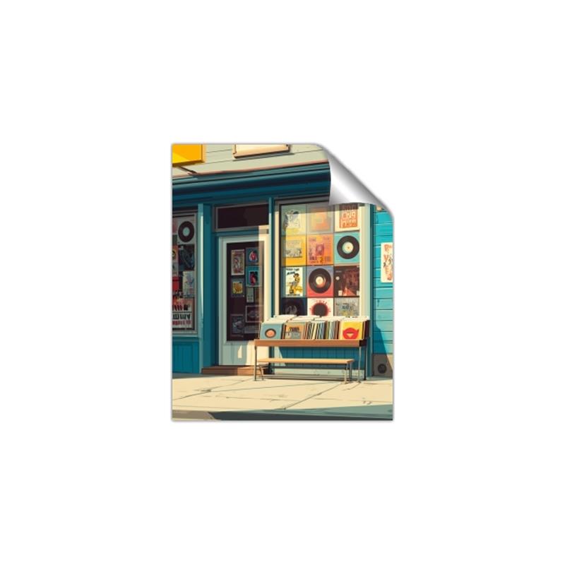 Picture of Happy Place _GroupedProduct_Rectangle_Portrait_Unframed_Print_Only_