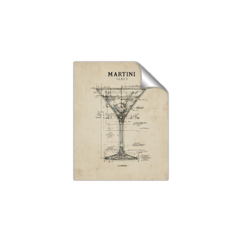 Picture of The Anatomy of a Martini _GroupedProduct_Rectangle_Portrait_Unframed_Print_Only_