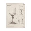 Picture of Sketch of a Wine Glass _GroupedProduct_Rectangle_Portrait_Unframed_Print_Only_
