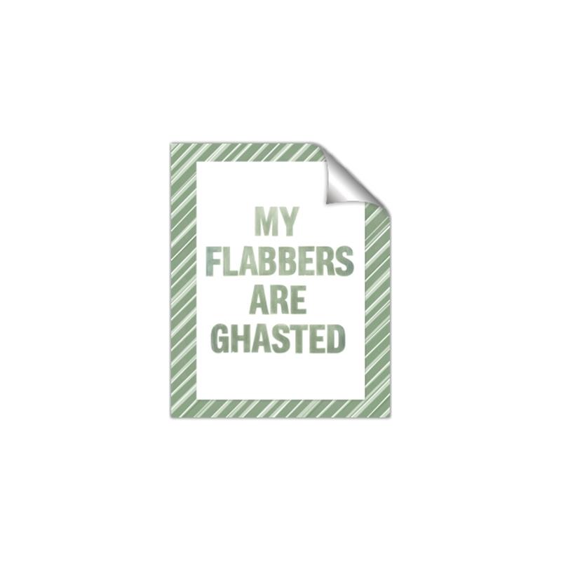 Picture of My Flabbers are Ghasted I _GroupedProduct_Rectangle_Portrait_Unframed_Print_Only_
