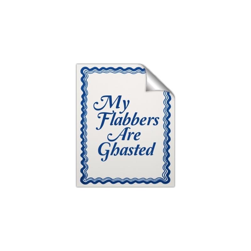 Picture of My Flabbers are Ghasted II _GroupedProduct_Rectangle_Portrait_Unframed_Print_Only_