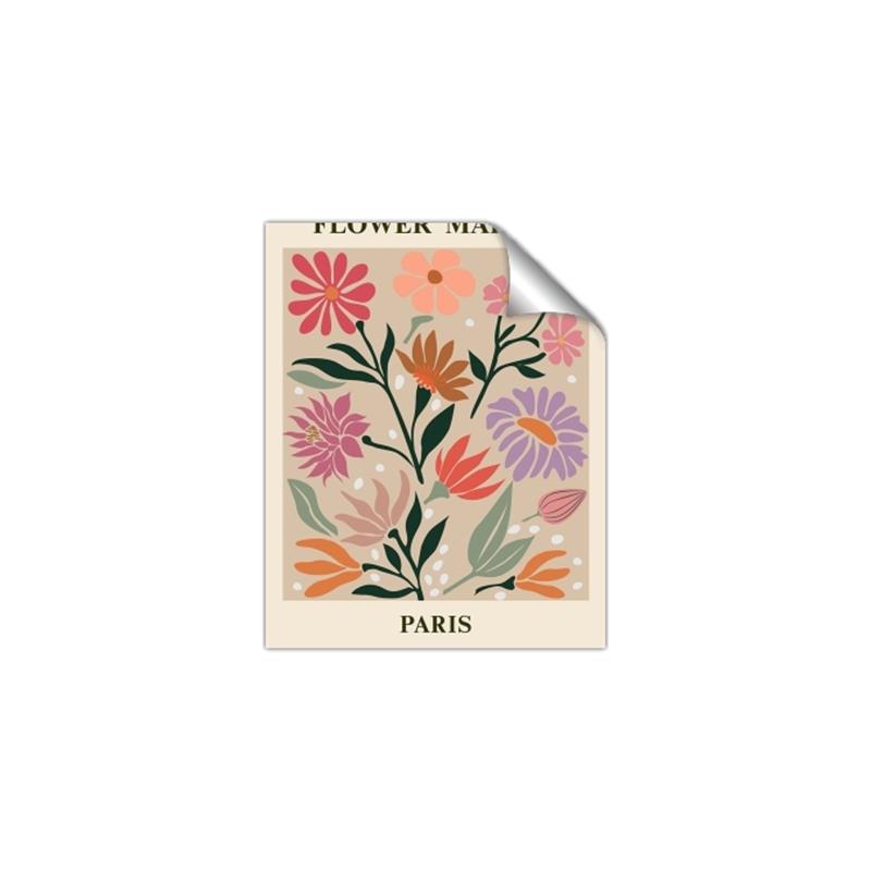 Picture of Flower Market: Paris I _GroupedProduct_Rectangle_Portrait_Unframed_Print_Only_