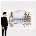 Picture of Reflections of the North I _GroupedProduct_Rectangle_Landscape_Canvas_
