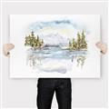 Picture of Reflections of the North II _GroupedProduct_Rectangle_Landscape_Canvas_