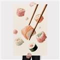 Picture of Sushi Situation _GroupedProduct_Rectangle_Portrait_Canvas_