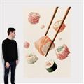 Picture of Sushi Situation _GroupedProduct_Rectangle_Portrait_Canvas_