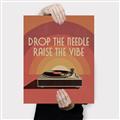 Picture of Drop the Needle, Raise the Vibe _GroupedProduct_Rectangle_Portrait_Canvas_