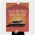 Picture of Drop the Needle, Raise the Vibe _GroupedProduct_Rectangle_Portrait_Canvas_