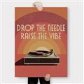 Picture of Drop the Needle, Raise the Vibe _GroupedProduct_Rectangle_Portrait_Canvas_