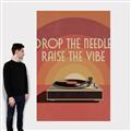 Picture of Drop the Needle, Raise the Vibe _GroupedProduct_Rectangle_Portrait_Canvas_
