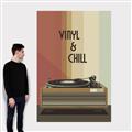 Picture of Vinyl and Chill _GroupedProduct_Rectangle_Portrait_Canvas_