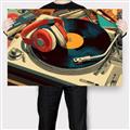 Picture of Disk Jockey  _GroupedProduct_Rectangle_Landscape_Canvas_