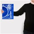 Picture of Blue Print Vinyl I _GroupedProduct_Rectangle_Portrait_Photography _GroupedProduct_Rectangle_Portrait_Canvas_