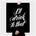Picture of I'll Drink to That _GroupedProduct_Rectangle_Portrait_Canvas_