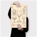 Picture of The Anatomy of a Wine Glass _GroupedProduct_Rectangle_Portrait_Canvas_
