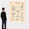 Picture of The Anatomy of a Wine Glass _GroupedProduct_Rectangle_Portrait_Canvas_