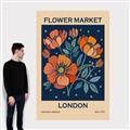 Picture of Flower Market: London _GroupedProduct_Rectangle_Portrait_Canvas_