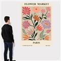 Picture of Flower Market: Paris I _GroupedProduct_Rectangle_Portrait_Canvas_
