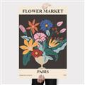 Picture of Flower Market: Paris II _GroupedProduct_Rectangle_Portrait_Canvas_