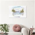Picture of Reflections of the North II _GroupedProduct_Rectangle_Landscape_Canvas_