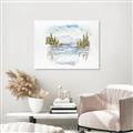 Picture of Reflections of the North II _GroupedProduct_Rectangle_Landscape_Canvas_