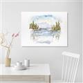 Picture of Reflections of the North II _GroupedProduct_Rectangle_Landscape_Canvas_
