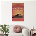 Picture of Drop the Needle, Raise the Vibe _GroupedProduct_Rectangle_Portrait_Canvas_