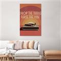 Picture of Drop the Needle, Raise the Vibe _GroupedProduct_Rectangle_Portrait_Canvas_