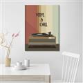 Picture of Vinyl and Chill _GroupedProduct_Rectangle_Portrait_Canvas_