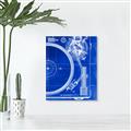 Picture of Blue Print Vinyl I _GroupedProduct_Rectangle_Portrait_Photography _GroupedProduct_Rectangle_Portrait_Canvas_