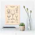 Picture of The Anatomy of a Wine Glass _GroupedProduct_Rectangle_Portrait_Canvas_