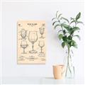 Picture of The Anatomy of a Wine Glass _GroupedProduct_Rectangle_Portrait_Canvas_