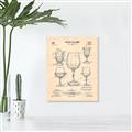Picture of The Anatomy of a Wine Glass _GroupedProduct_Rectangle_Portrait_Canvas_