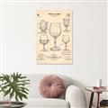 Picture of The Anatomy of a Wine Glass _GroupedProduct_Rectangle_Portrait_Canvas_
