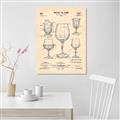 Picture of The Anatomy of a Wine Glass _GroupedProduct_Rectangle_Portrait_Canvas_