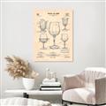 Picture of The Anatomy of a Wine Glass _GroupedProduct_Rectangle_Portrait_Canvas_