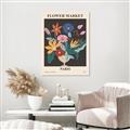 Picture of Flower Market: Paris II _GroupedProduct_Rectangle_Portrait_Canvas_