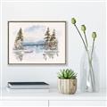 Picture of Reflections of the North I _GroupedProduct_Rectangle_Landscape_Canvas_Framed_